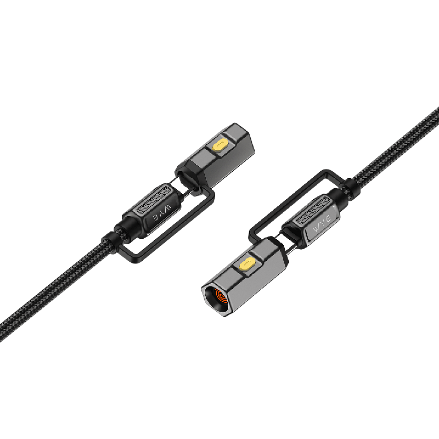 PowerGlow 4-in-1 Fast Charging Cable with LED Light (1.2m)