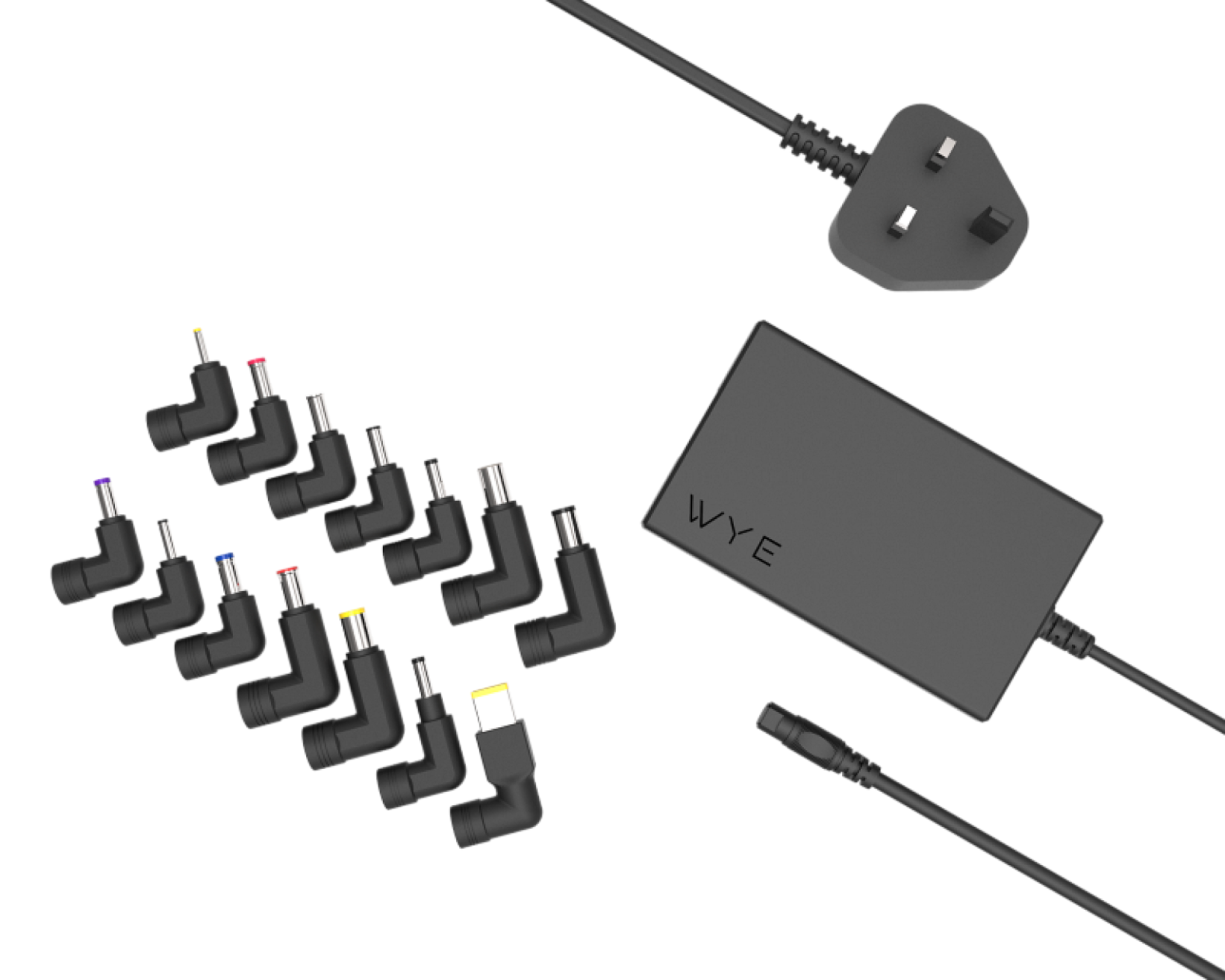 UltraPower 90W GaN Universal Laptop Charger with 14 Tips