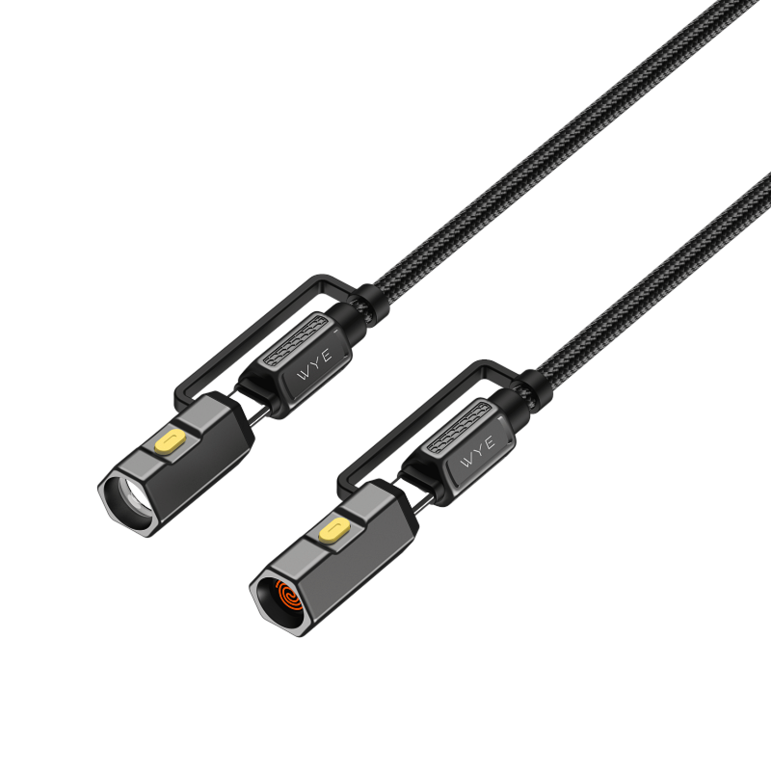 PowerGlow 4-in-1 Fast Charging Cable with LED Light (1.2m)