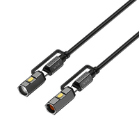 PowerGlow 4-in-1 Fast Charging Cable with LED Light (1.2m)