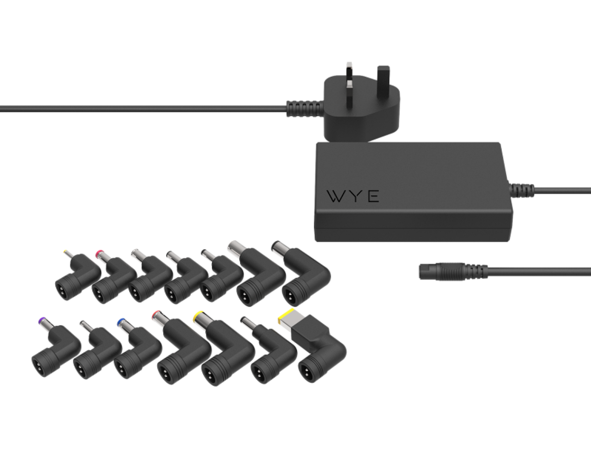UltraPower 90W GaN Universal Laptop Charger with 14 Tips