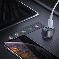 PowerDrive 60W Dual USB-C Car Charger Fast Charging Adapter