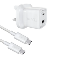 SmartCharge 32W Dual Port GaN Fast Charger (C-C)