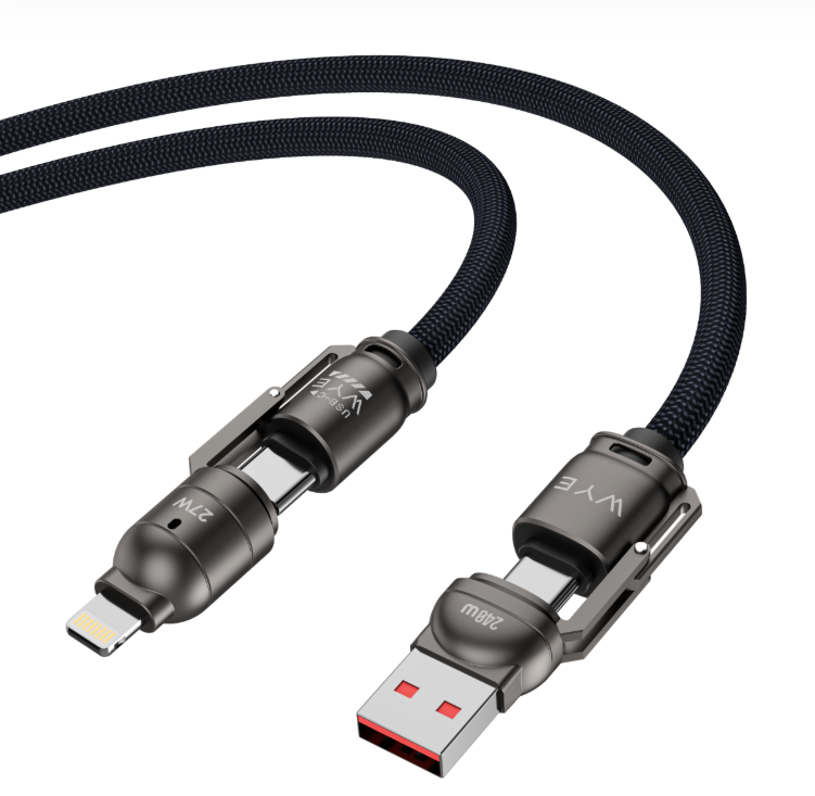 SmartCharge 4-in-1 Universal Multi-Device Fast Charging Cable
