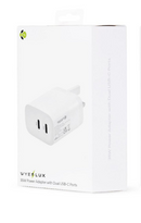 UltraCharge 45W GaN Fast Charger with Dual USB-C