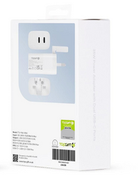 UltraCharge 45W GaN Fast Charger with Dual USB-C