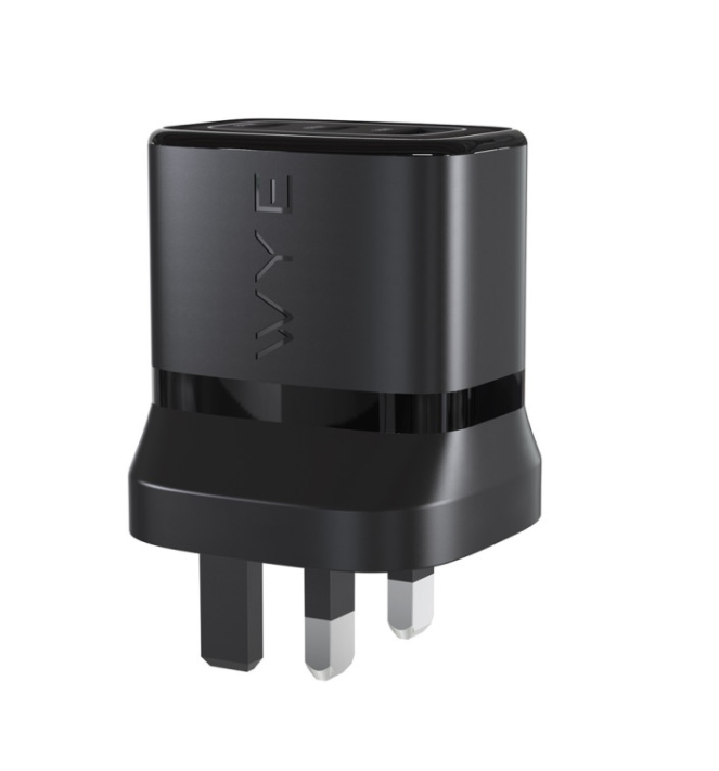UltraCharge 67W GaN Fast Charger with Dual USB-C & USB-A