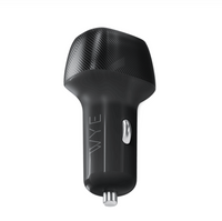 PowerDrive 60W Dual USB-C Car Charger Fast Charging Adapter