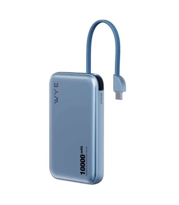 UltraMag 10,000mAh Magnetic Wireless Power Bank with Built-In Cable