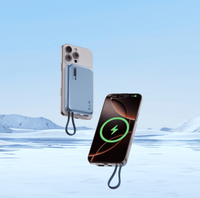 UltraMag 10,000mAh Magnetic Wireless Power Bank with Built-In Cable