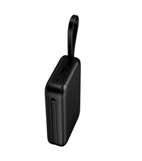 UltraCharge 20,000mAh Fast Charging Power Bank with Built-In USB-C & Lightning Cables