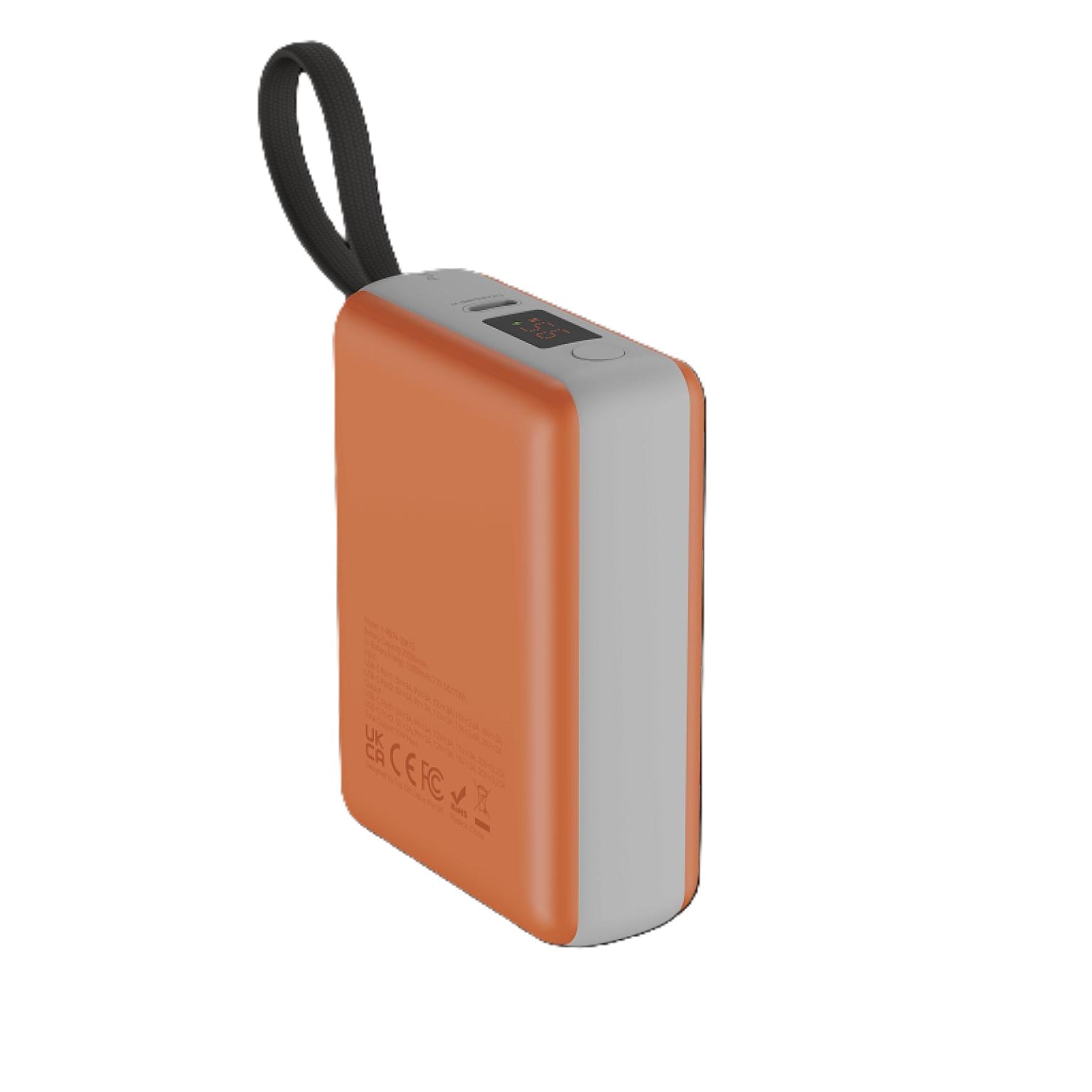 UltraCharge 20,000mAh 65W Fast Charging Power Bank with Detachable Cable