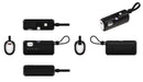 PowerPlug 5,000mAh Power Bank with Built-In USB-C & Lightning Cables