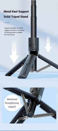 FlexiShot Pro 2-in-1 Selfie Stick Tripod