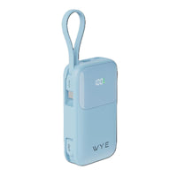UltraCharge 10,000mAh Power Bank with Built-In Cables
