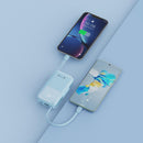 UltraCharge 10,000mAh Power Bank with Built-In Cables