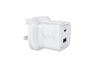 RapidCharge 32W Dual Port GaN Fast Charger (8-Pin)