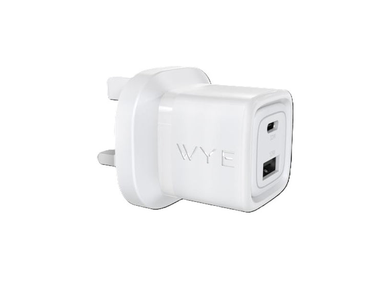 RapidCharge 32W Dual Port GaN Fast Charger (8-Pin)