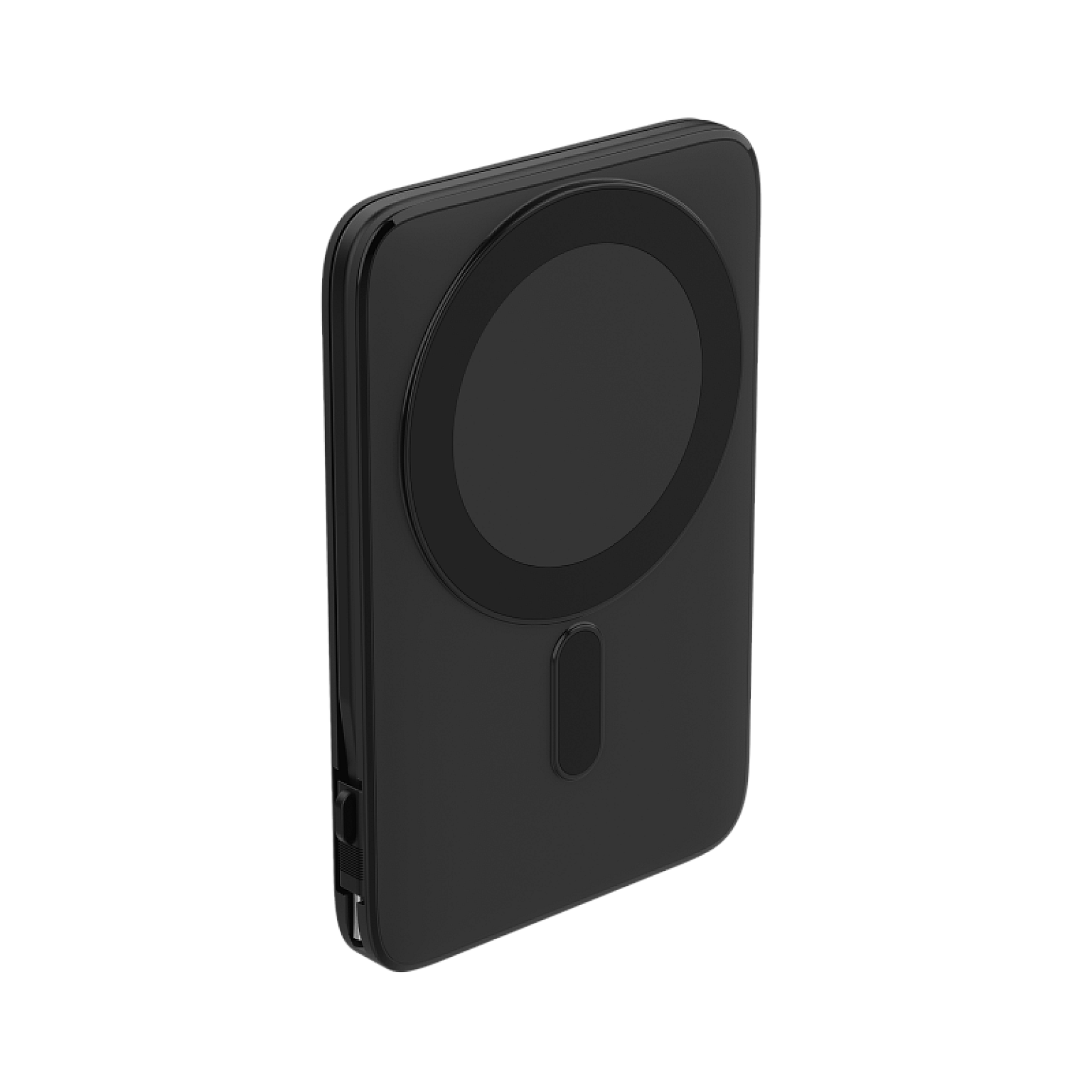UltraCharge 5,000mAh Power Bank with Built-In Cable